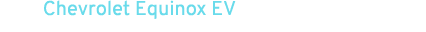 Chevrolet Equinox EV