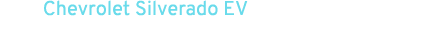 Chevrolet Silverado EV