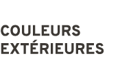 COULEURS ext rieures
