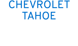 CHEVROLET TAHOE