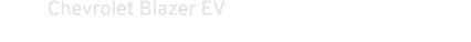 Chevrolet Blazer EV