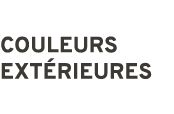 COULEURS ext rieures