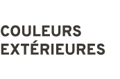 COULEURS ext rieures