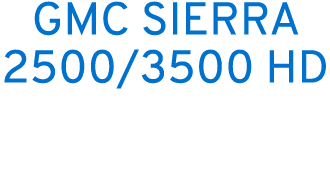 GMC SIERRA 2500/3500 HD