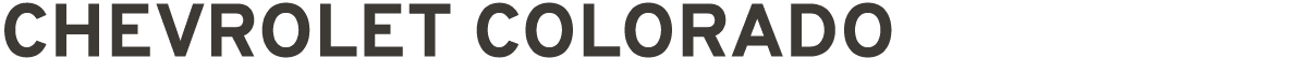 CHEVROLET COLORADO