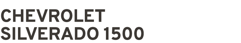 CHEVROLET SILVERADO 1500