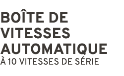 Bo te de vitesses automatique  10 VITESSES DE S RIE