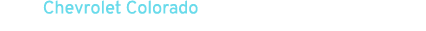 Chevrolet Colorado