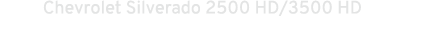 Chevrolet Silverado 2500 HD/3500 HD