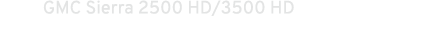 GMC Sierra 2500 HD/3500 HD