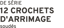 DE S RIE 12 CROCHETS D'ARRIMAGE soud s