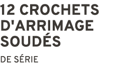 12 crochets d'arrimage soud s DE S RIE 