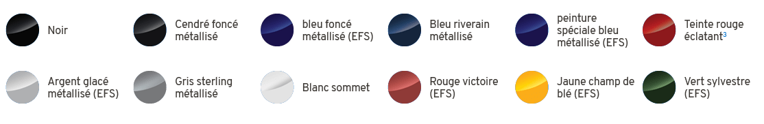 ￼,Noir,￼,Cendr fonc  m tallis ,￼,bleu fonc  m tallis  (EFS),￼,Bleu riverain m tallis ,￼,peinture sp ciale bleu m tal...