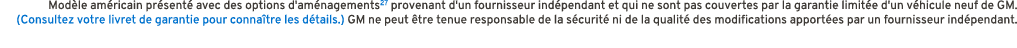 Mod le am ricain pr sent avec des options d'am nagements27 provenant d'un fournisseur ind pendant et qui ne sont pas...