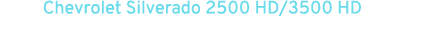 Chevrolet Silverado 2500 HD/3500 HD