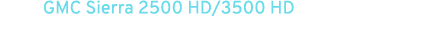 GMC Sierra 2500 HD/3500 HD