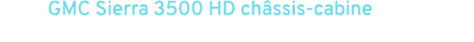 GMC Sierra 3500 HD ch ssis cabine