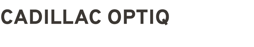 CADILLAC OPTIQ