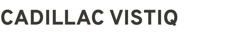 cadillac VISTIQ