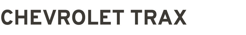 CHEVROLET TRAX