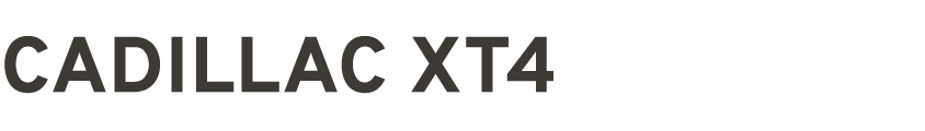 cadillac xt4