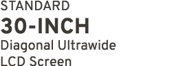 STANDARD 30 INCH Diagonal Ultrawide LCD Screen 