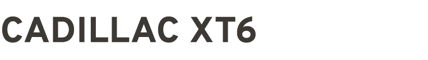 cadillac xt6