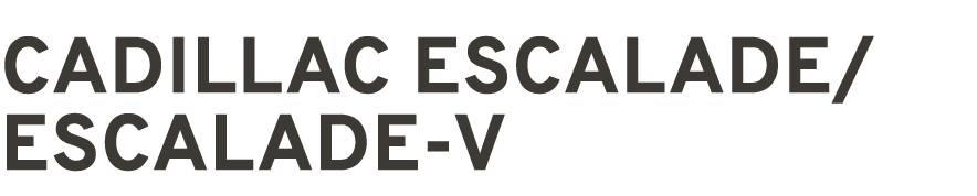cadillac escalade/ escalade v