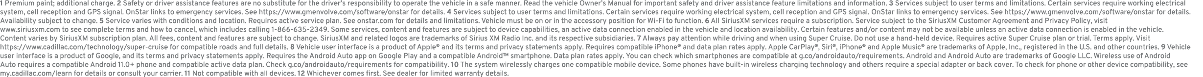 1 Premium paint; additional charge. 2 Safety or driver assistance features are no substitute for the driver’s respons...