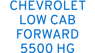 Chevrolet Low Cab Forward 5500 HG