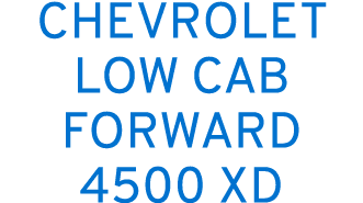 Chevrolet Low Cab Forward 4500 XD 