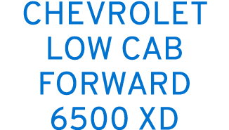 CHEVROLET LOW CAB FORWARD 6500 XD
