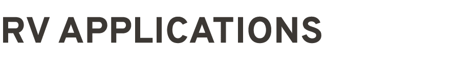 RV ApplicationS