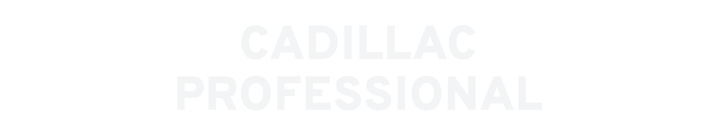 CADILLAC PROFESSIONAL