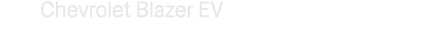 Chevrolet Blazer EV