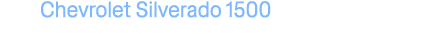 Chevrolet Silverado 1500