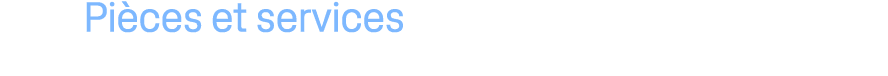 Pi ces et services