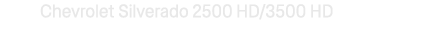 Chevrolet Silverado 2500 HD/3500 HD