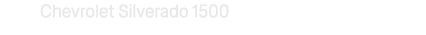 Chevrolet Silverado 1500