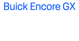 Buick Encore GX