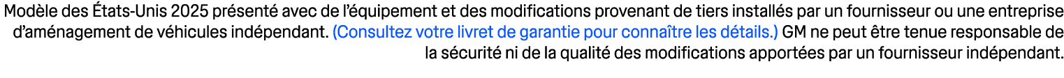 Mod le des tats Unis 2025 pr sent  avec de l’ quipement et des modifications provenant de tiers install s par un fou...
