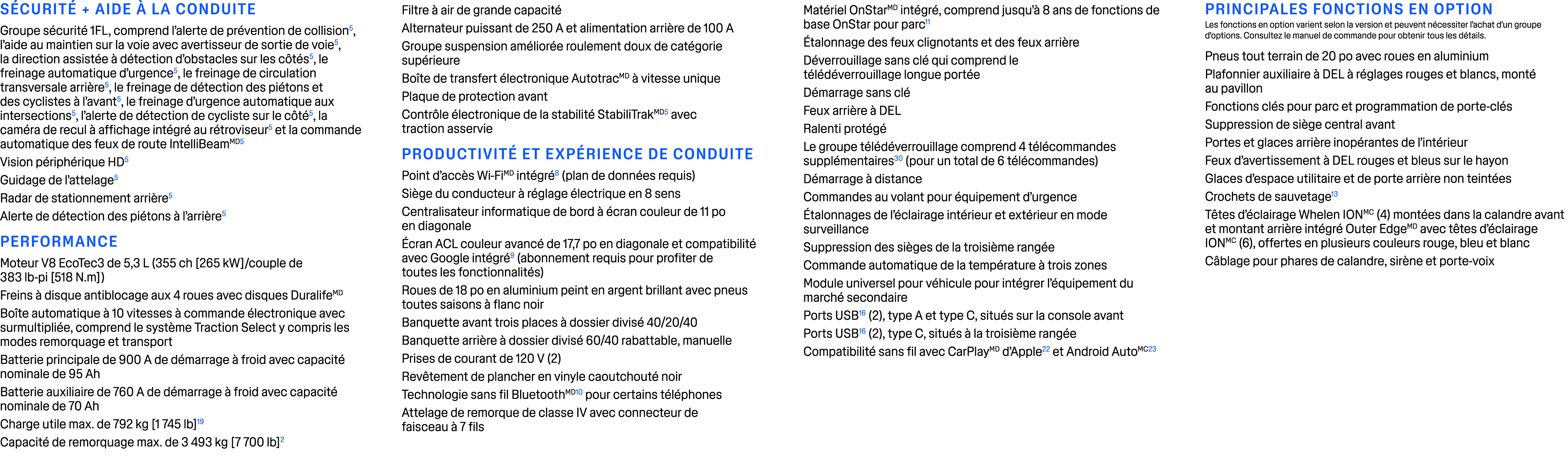 S CURIT + AIDE   LA CONDUITE Groupe s curit  1FL, comprend l’alerte de pr vention de collision5, l’aide au maintien ...