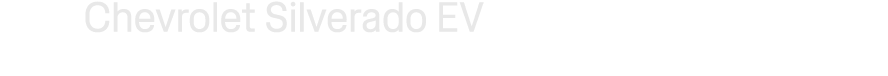 Chevrolet Silverado EV