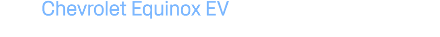 Chevrolet Equinox EV