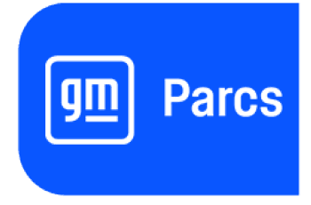 A blue logo for GM Fleet. AI generated content