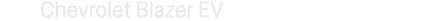 Chevrolet Blazer EV