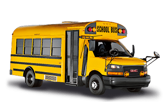 A yellow school bus with the number 3018 on the front. Description generated by AI