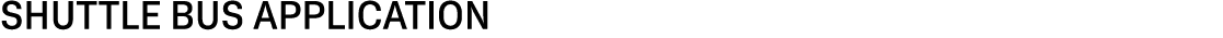 Shuttle bus application